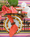 Ruffle Charger Plate | Gold