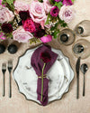 24K Marble Salad + Dessert Plate | Rent