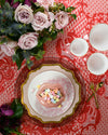 Anna's Palette Dinner Plate | Dusty Rose