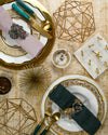 The Downton Salad + Dessert Plate | Gold