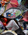 Tobacco Leaf Oval Tray