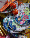 Tobacco Leaf Bread + Butter Plate