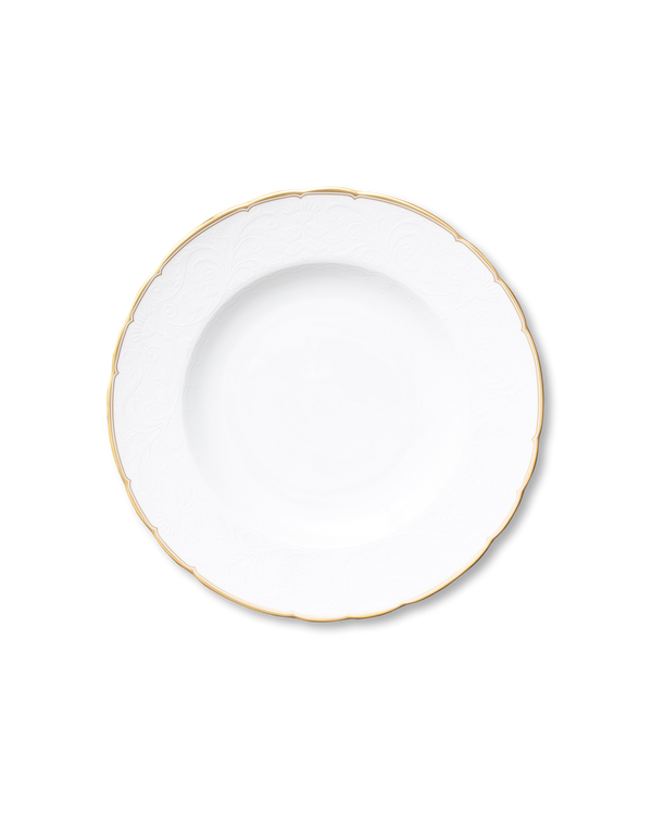 The Downton Dinner Plate | Gold