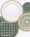 Trellis Dinner Plate | Rent