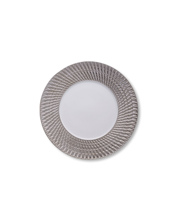 Twist Salad + Dessert  Plate | Platinum