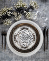 Twist Dinner Plate | Rent | Platinum