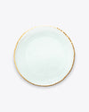 Edgy Dinner Plate | Rent | Gold