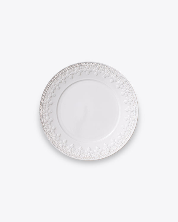 Fleur Salad + Dessert Plate | Rent | White