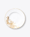Gold Migration Dinner Plate | Rent