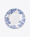 Ivy Dinner Plate | Rent | Blue