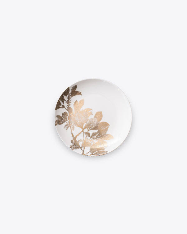 Ivy Bread + Butter Plate  | Rent | Gold