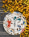 Sprig and Bread+Butter Plate, Set of Four | White