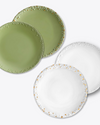 Matcha Dinner Plate | White