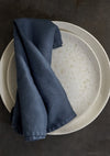 Linen Sateen Napkin, Set of Four | Blue