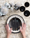 Eclipse Dinner Plate | Rent | White