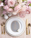 Ramsey Dinner Plate | Rent | Gold