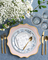 Anna's Palette Charger Plate | Rent | Dusty Rose