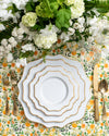 Houndstooth Bread + Butter Plate | Rent