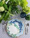 Anna's Palette Charger Plate | Rent | Sky Blue