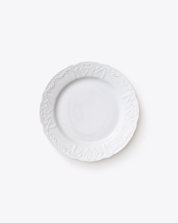 Ramsey Salad + Dessert Plate | Rent | White